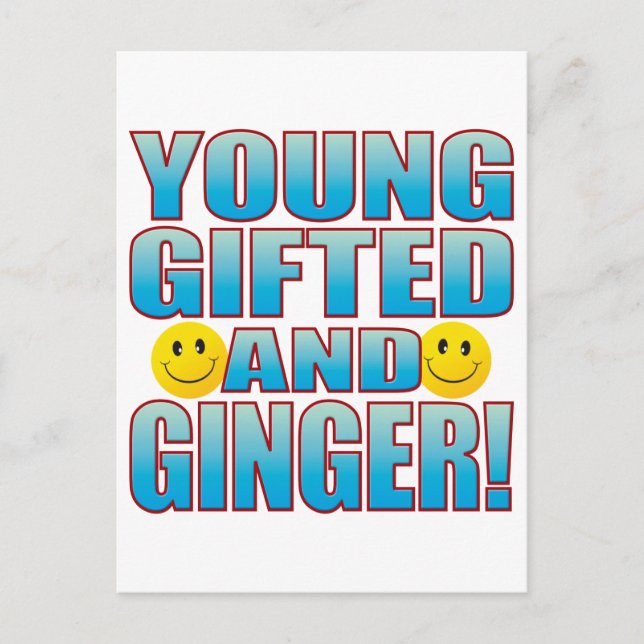Cartão Postal Young Ginger Life B (Frente)