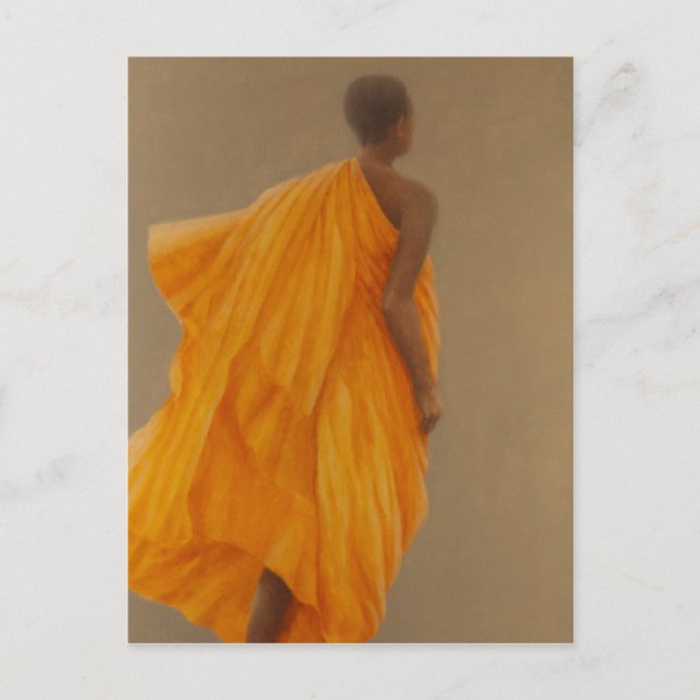 Cartão Postal Young Monk Sri Lanka 2010 (Frente)