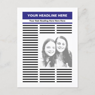 Cartão Postal Your Newspaper