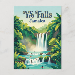 Cartão Postal YS Falls Jamaica