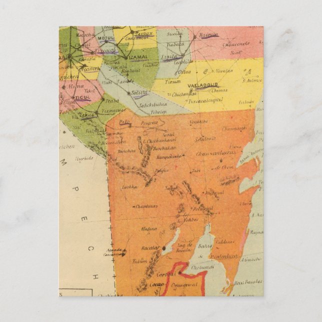 Cartão Postal Yucatan, México 2 (Frente)