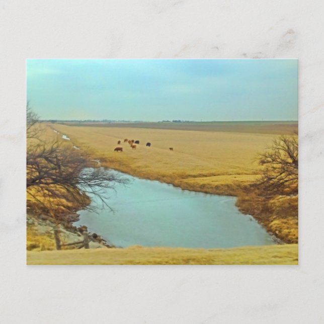 Cartão Postal Yukon Oklahoma EUA (Frente)