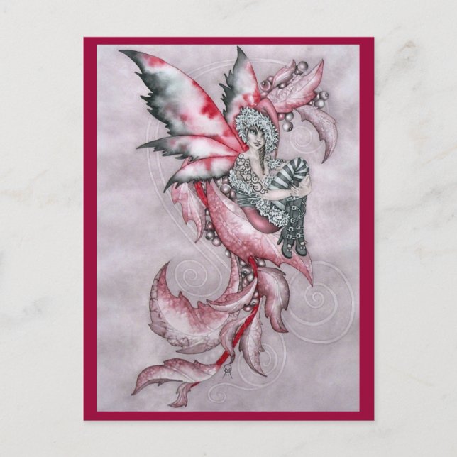 Cartão Postal Yule Faery (Frente)