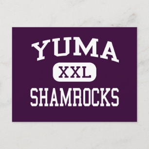 Cartão Postal Yuma - Shamrocks - Católico - Arizona Yuma