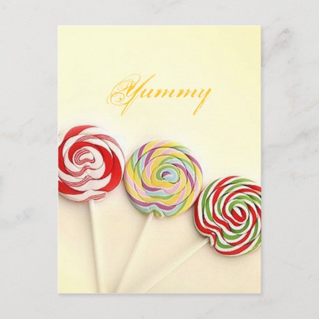 Cartão Postal Yummy (Frente)