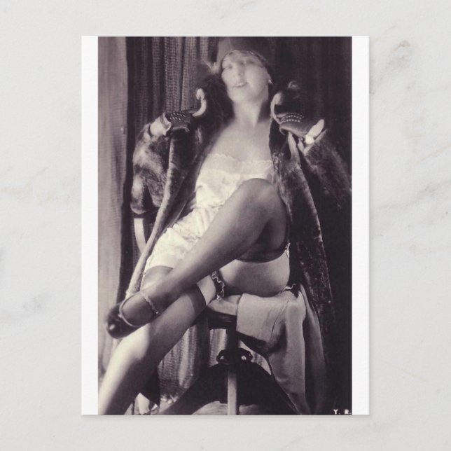 Cartão Postal Yva Richard Psotcard (Frente)