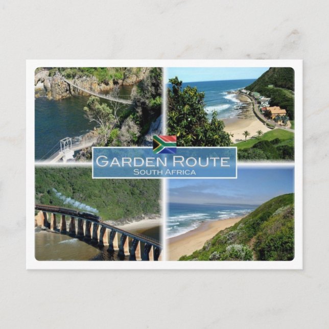 Cartão Postal ZA South Africa - The Garden Route - (Frente)