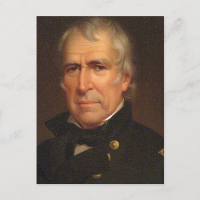 Cartão Postal Zachary Taylor 12 (Frente)