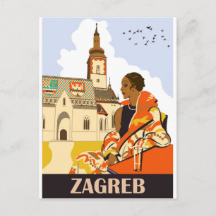 Cartão Postal Zagreb