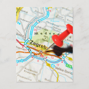Cartão Postal Zagreb, Croácia