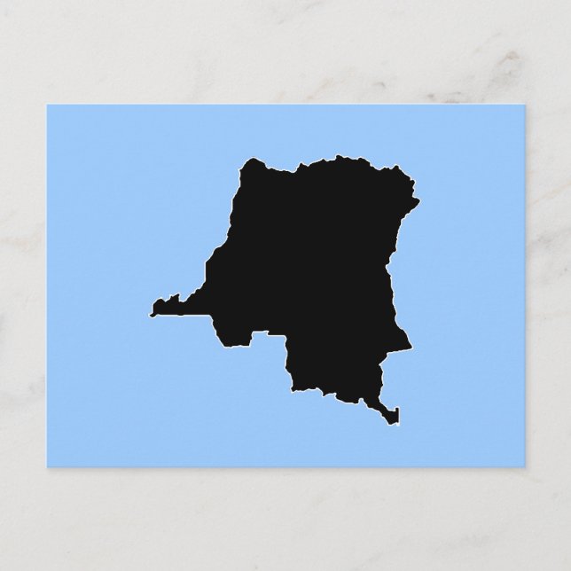 CARTÃO POSTAL ZAIRE (Frente)