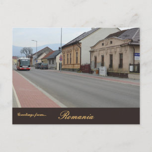 Cartão Postal Zalău Romênia