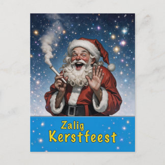 Cartão Postal Zalig Kerstfeest