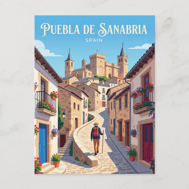 CARTÃO POSTAL ZAMORA ESPANHA (Frente)