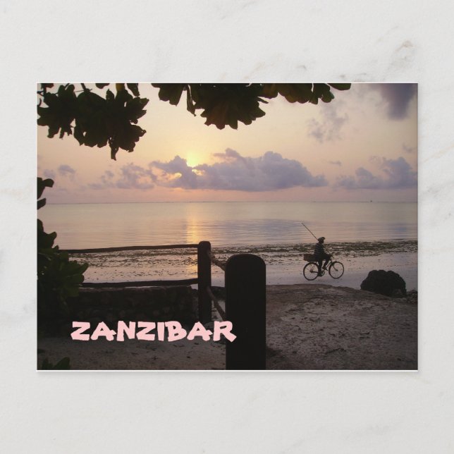 CARTÃO POSTAL ZANZIBAR SUNRISMO (Frente)
