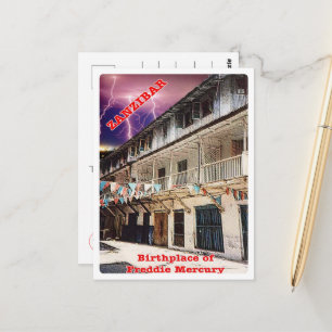 Cartão Postal Zanzibar - Tanzânia -