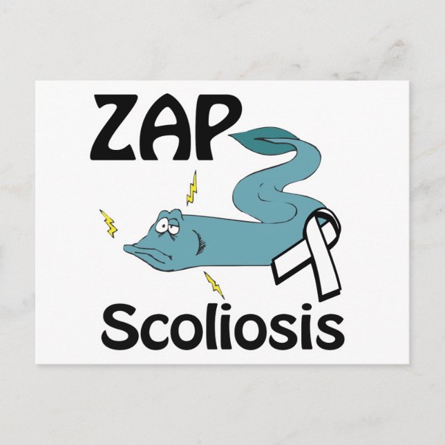 Cartão Postal ZAP Escoliose (Frente)