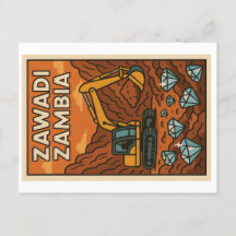 Cartão postal - Zawadi Zâmbia