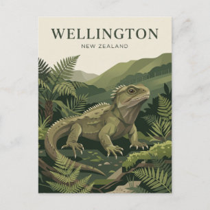Cartão Postal Zealandia Te Māra a Tāne Nova Zelândia