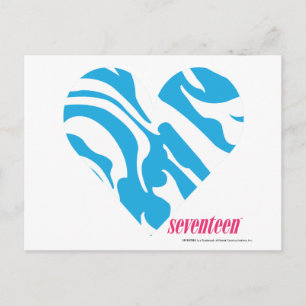 Cartão Postal Zebra Aqua 2