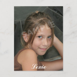 Cartão Postal Zeds da placa Comp de captura de cabeça do modelo