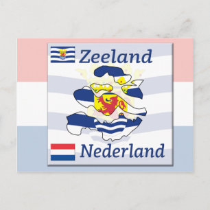Cartão Postal Zeeland - Nederland