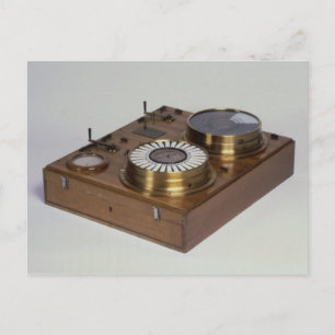 Cartão Postal Zeigertelegraph, produzida por Werner von