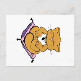 Cartão Postal Zen Cat