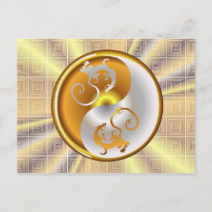 Cartão Postal Zen Dragon