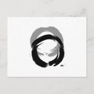 Cartão Postal Zen Enso