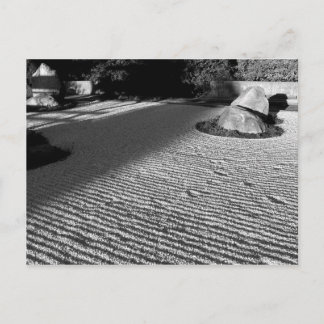 Cartão Postal Zen Rock Garden