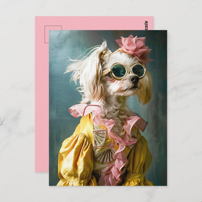 Cartão Postal Zena Maltês (Frente/Verso)