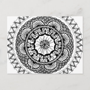 Cartão postal Zendala "Ona"