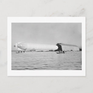 Cartão Postal Zeppelin Garage, 1908