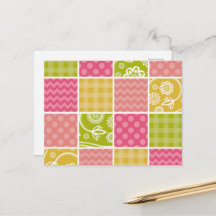 Zigzag, Chevron, Bolinhas, Gingham, Patchwork