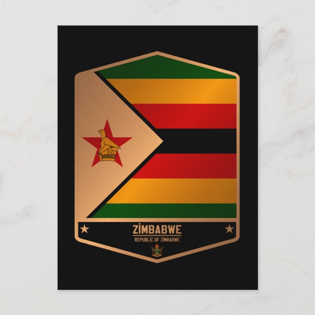 Cartão Postal Zimbabué (Frente)