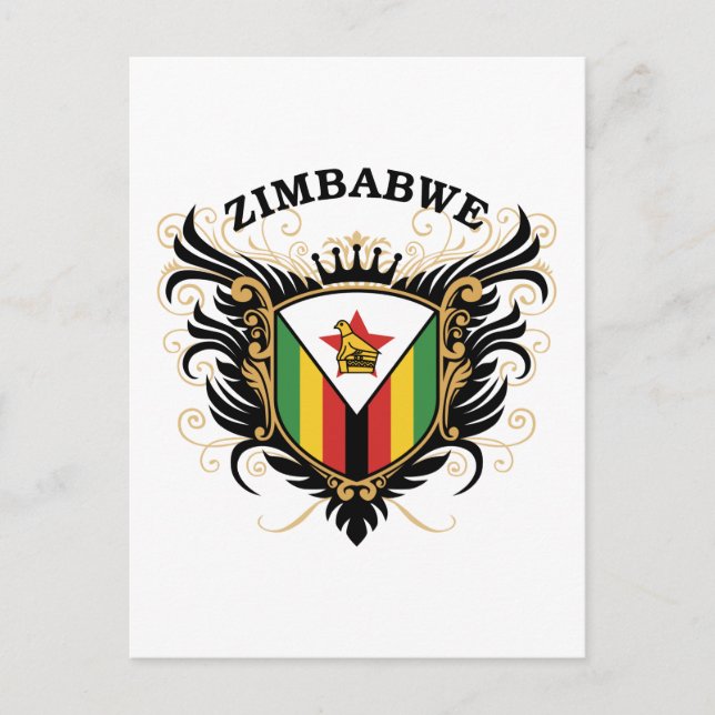 Cartão Postal Zimbabué (Frente)
