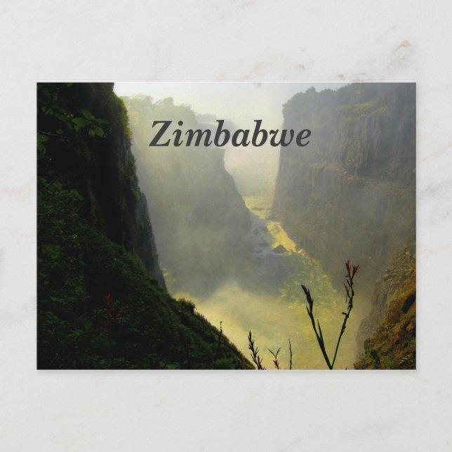Cartão Postal Zimbabué (Frente)