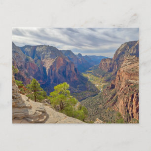 Cartão Postal Zion Canyon Utah