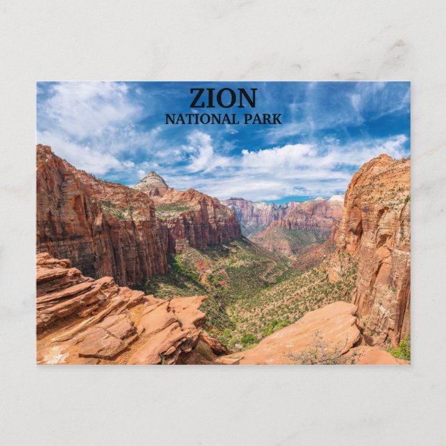 Cartão Postal Zion National Park - Utah (Frente)