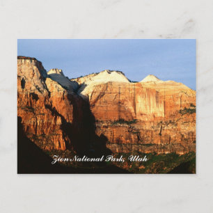 Cartão Postal Zion National Park, Utah