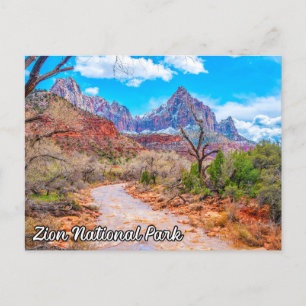 Cartão Postal Zion National Park, Utah, Estados Unidos