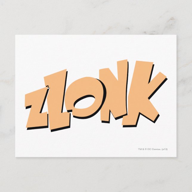 CARTÃO POSTAL ZLONK! (Frente)