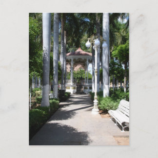 Cartão Postal Zocalo Kiosk, El Fuerte, Sinaloa, México