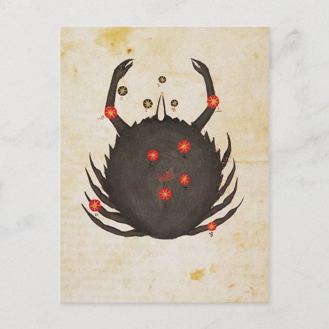 Cartão Postal Zodiac: Cancer, C1350 (Frente)