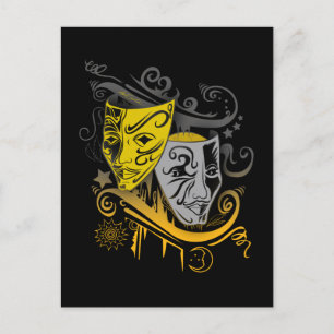 Cartão Postal Zodíaco - Gêmeos