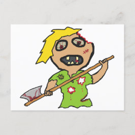 Cartão Postal Zombie