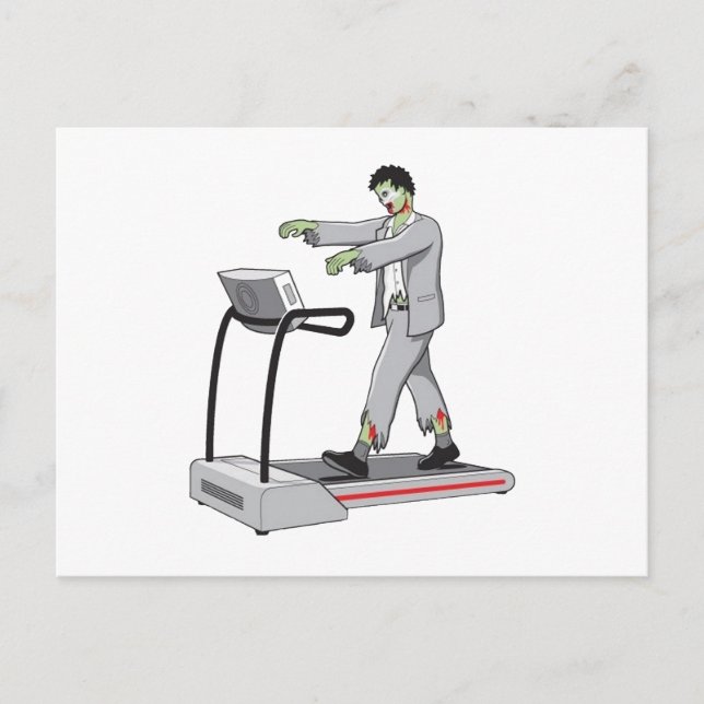 Cartão Postal Zombie (Frente)