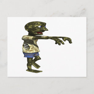 Cartão Postal Zombie