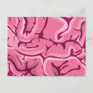Cartão Postal Zombie Brain